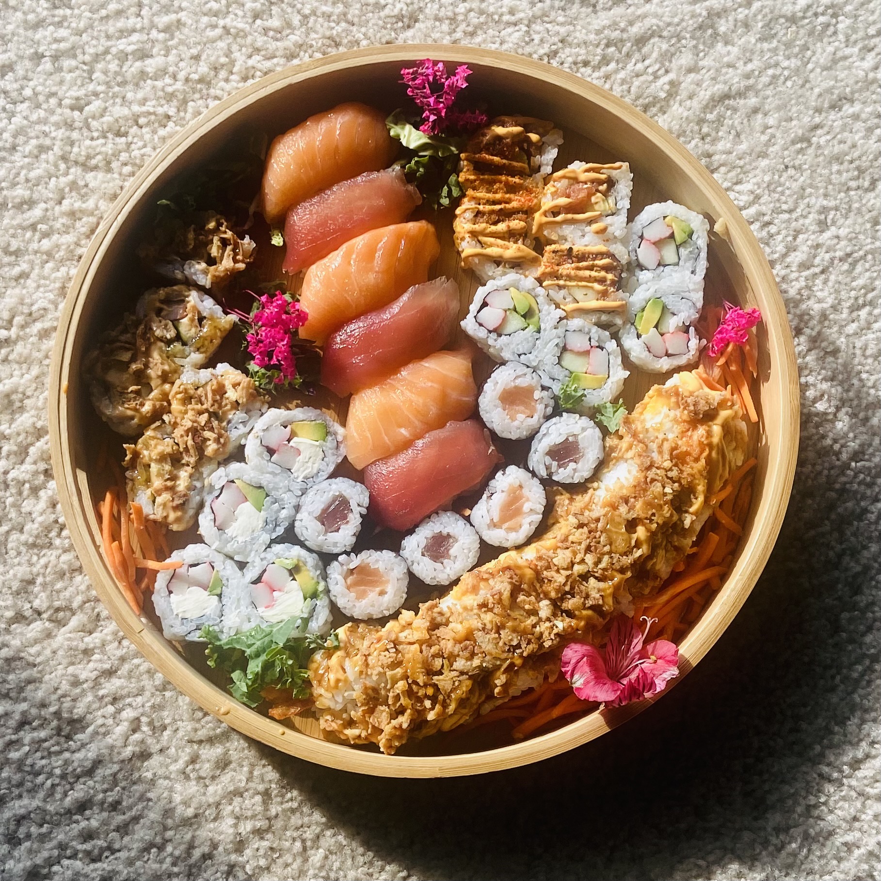 Sushi Charcuterie Board - Just Jennifer Renee
