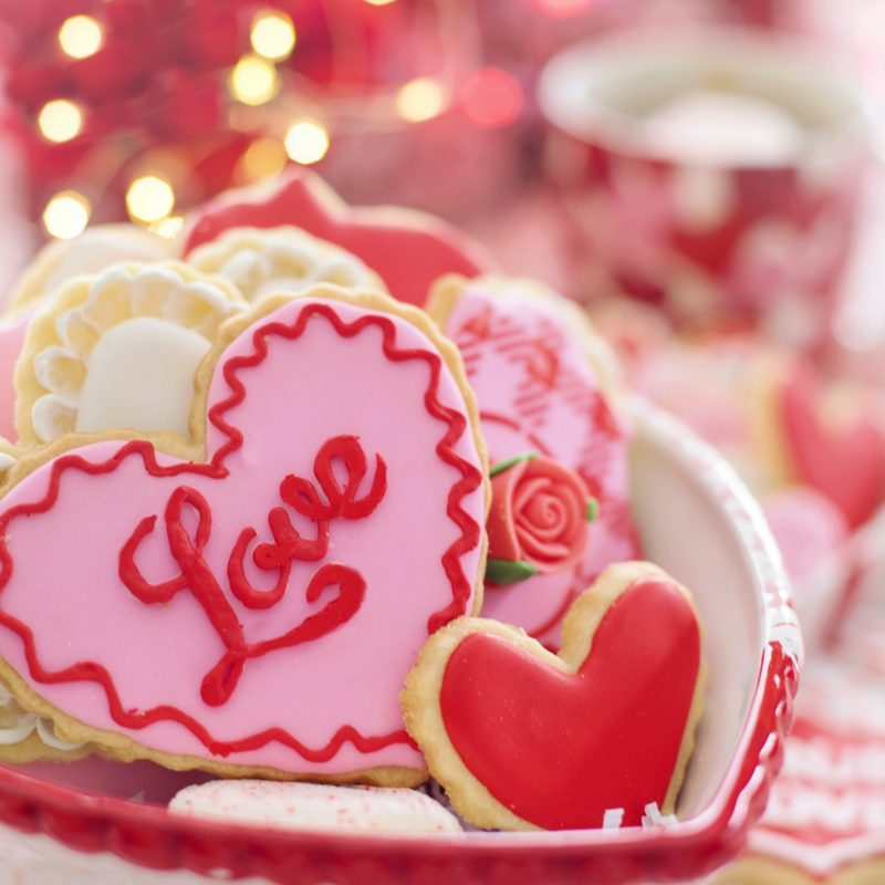 valentines cookies